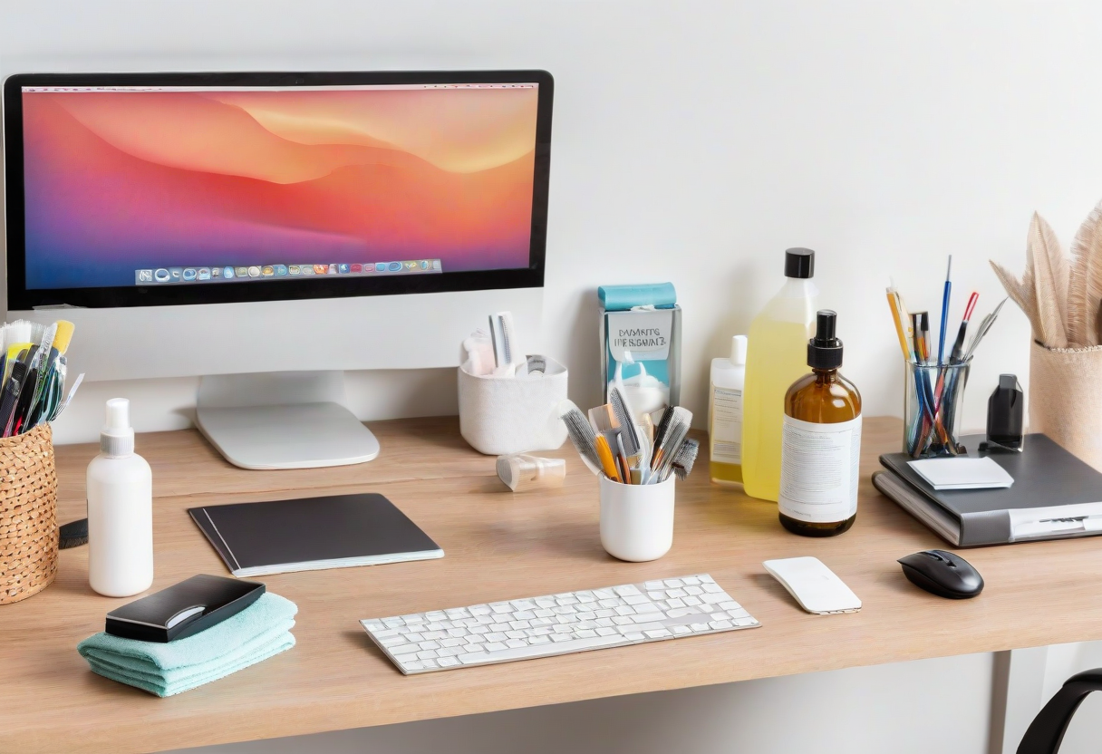Desk Cleaning Routine: How Often and What to Use