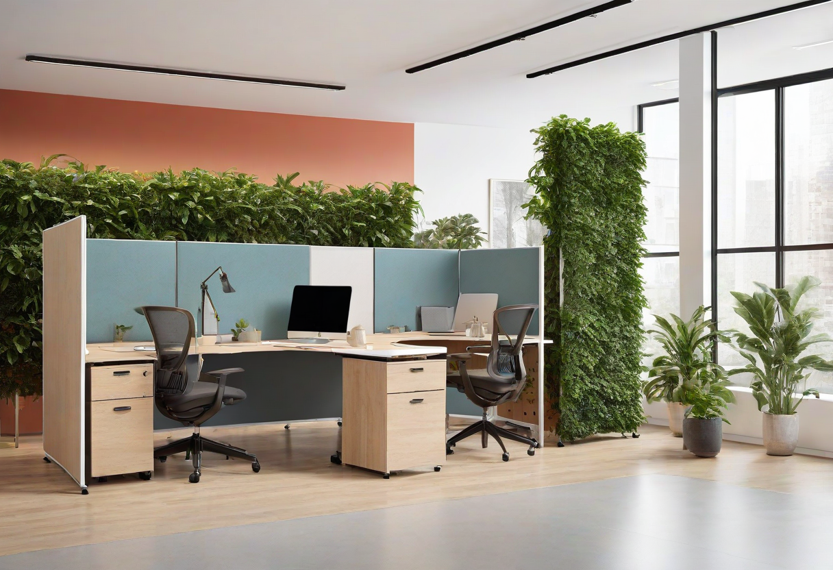 Desk Privacy Solutions for Open Floor Plans