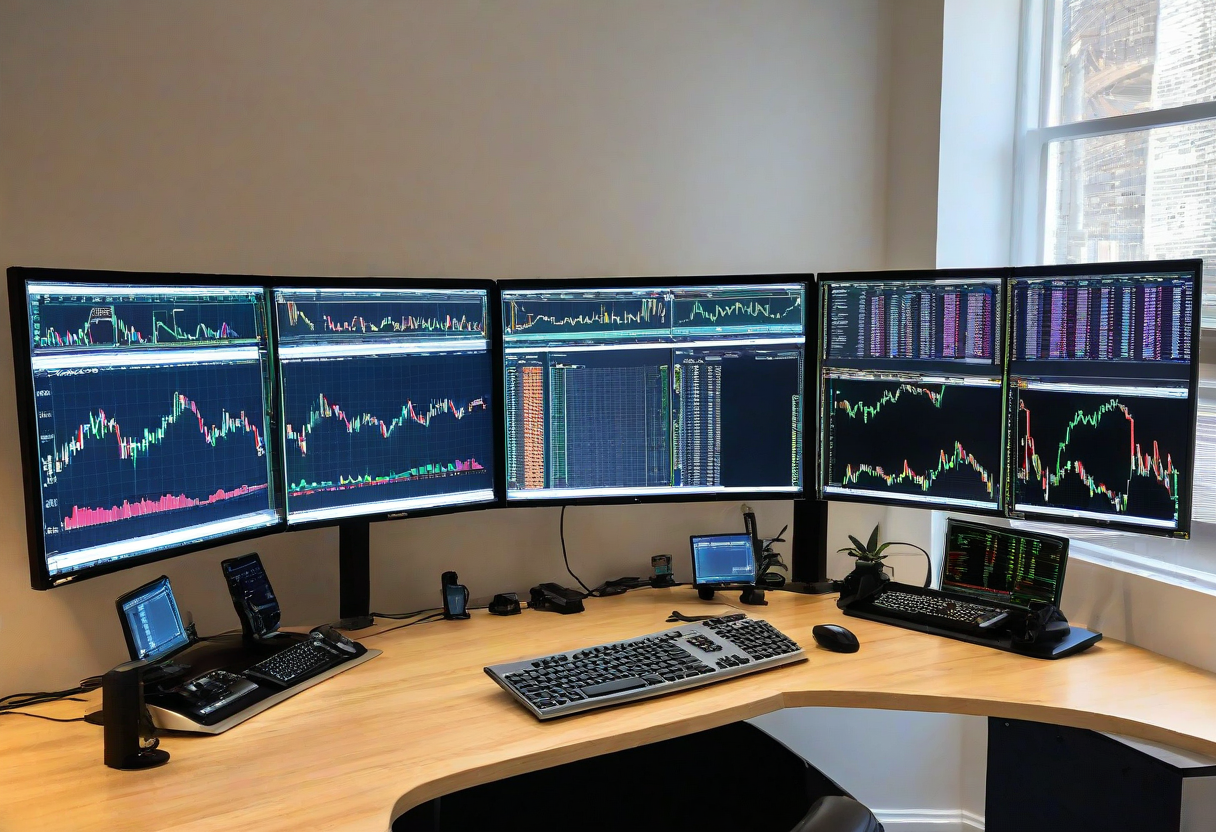 Desk Setup for Stock Traders: Real-Time Data Layout