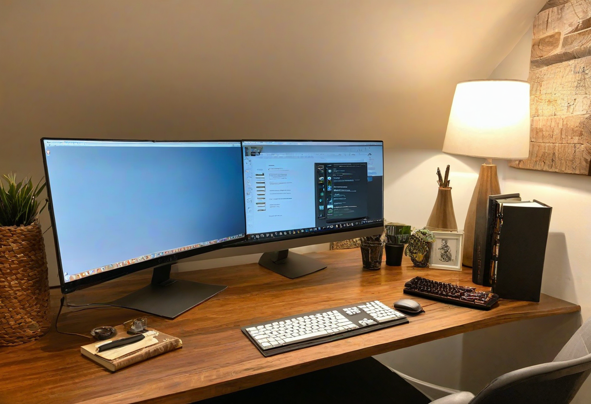 Desk Setup for Writers and Authors: A Workspace for Long Writing Sessions