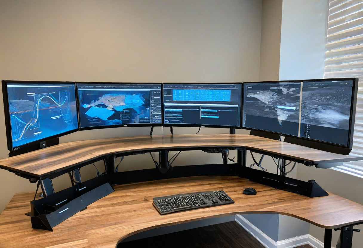 Multi-Monitor Cable Management: Keep 3+ Screens Tidy